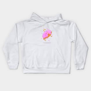 Donut flash dance Kids Hoodie